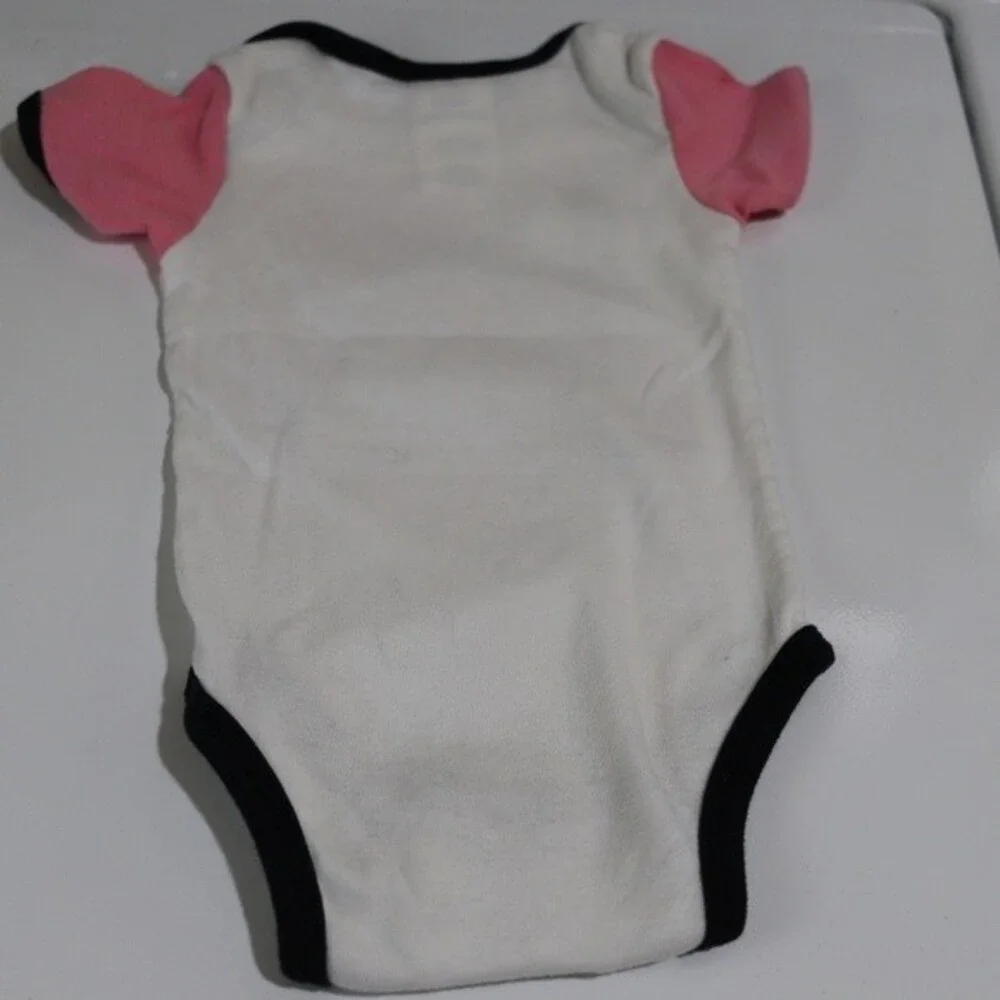 Harley Davidson Baby Girl Body Suits Lot of 3 Tattoo Arm Pink I Love Harley 3-6
